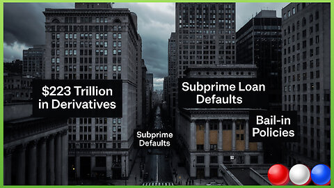 🧐 Banks' 💣 $223Trillion Derivatives Disaster~2008 Deja Vu❓️🚨 ~ 🇺🇸 ✔️