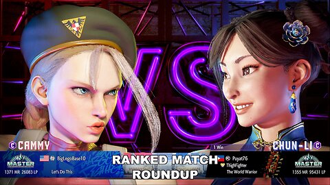 Kuya Kalbo SF6 Ranked Roundup. Chun Li Master Rank [Hori Fight Stick]