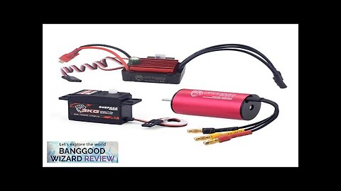 Surpass Hobby KK 2440 4600kv Brushless Motor 35A Brushless ESC 3KG Digital Review