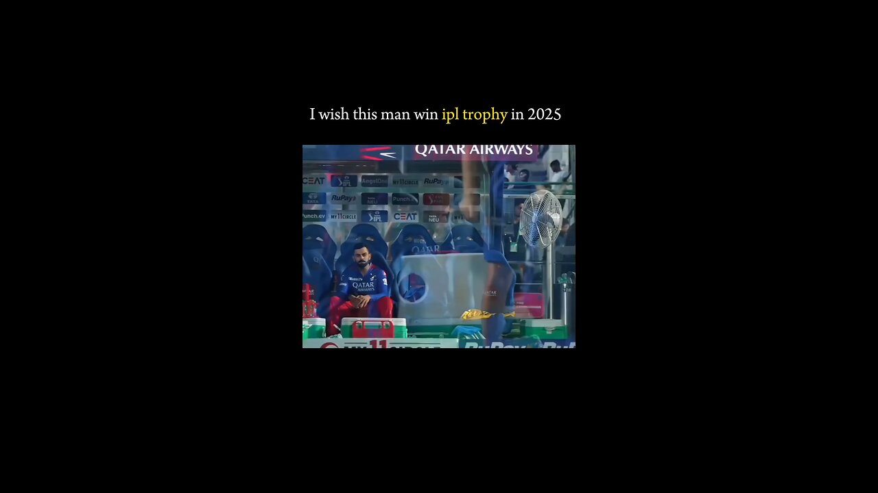 Virat Kohli with ipl trophy 🏆