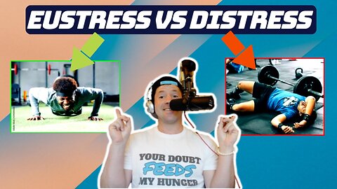 Healthy Discomfort vs Pain: Understand Eustress vs Distress | Pushing in Gym, Alone vs Isolated...