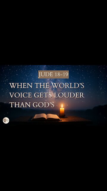 When the World’s Voice Gets Louder Than God’s | Jude 18-19
