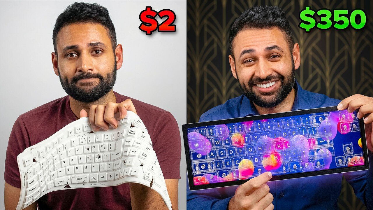 $2 vs $20,000 Keyboard!