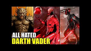 Why Almost EVERY Sith After Darth Vader Absolutely HATED Him