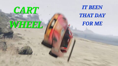 CRAZY car Cart-wheel #gtaonline #gtaclips #shorts