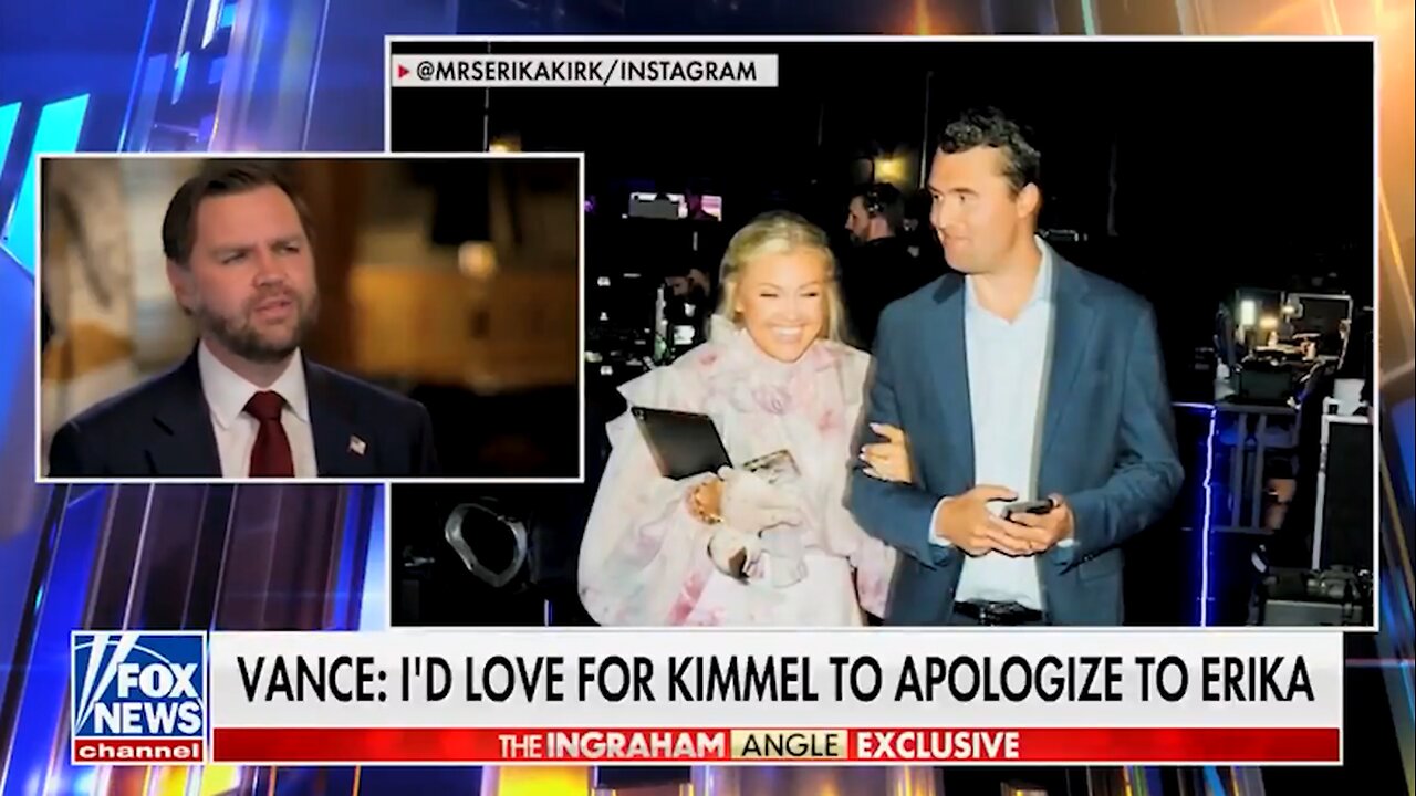 JD Vance On Jimmy Kimmel's "Joke"