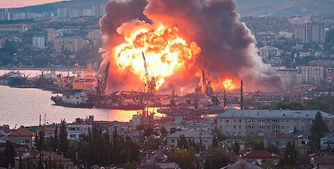 Ukrainian drones “shut down” 2 major Russian ports on Black Sea that export millions of tons of oil