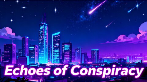Echoes of Conspiracy | Synthwave & Chillwave Mix – Late Night Urban Dream