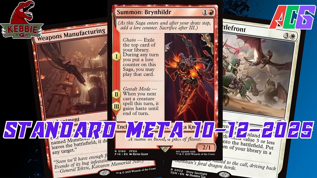 Watching The Standard Meta 10-06-25 to 10-12-25 | Magic the Gathering | MTG Metagame Analysis
