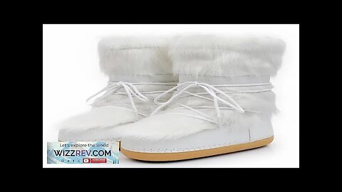 Winter High Quality Fashion Boots Women Fur Moon shoes women Snow Boots Review