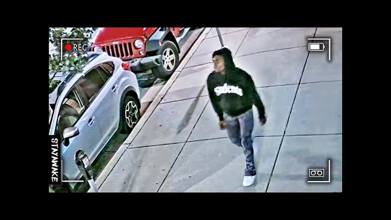 Killer Thinks He Got Away - Doesn't Realize CCTV Caught Him