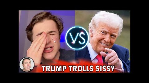 Trump Trolls Harry Sisson Causing Gen-Z TikTok Influencer to Completely Breakdown
