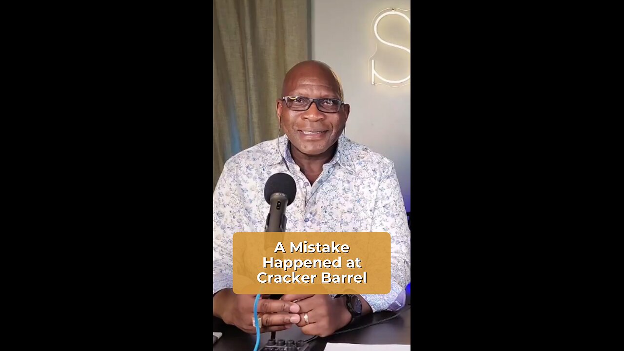 A Mistake Happened at Cracker Barrel