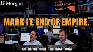 BREAKING NEWS: MARK IT. THIS IS SOME END OF EMPIRE SHIT FOLKS!