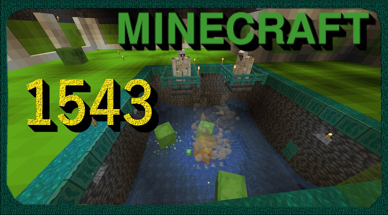 Lets Play Minecraft Episode – 1543 Slime Hole