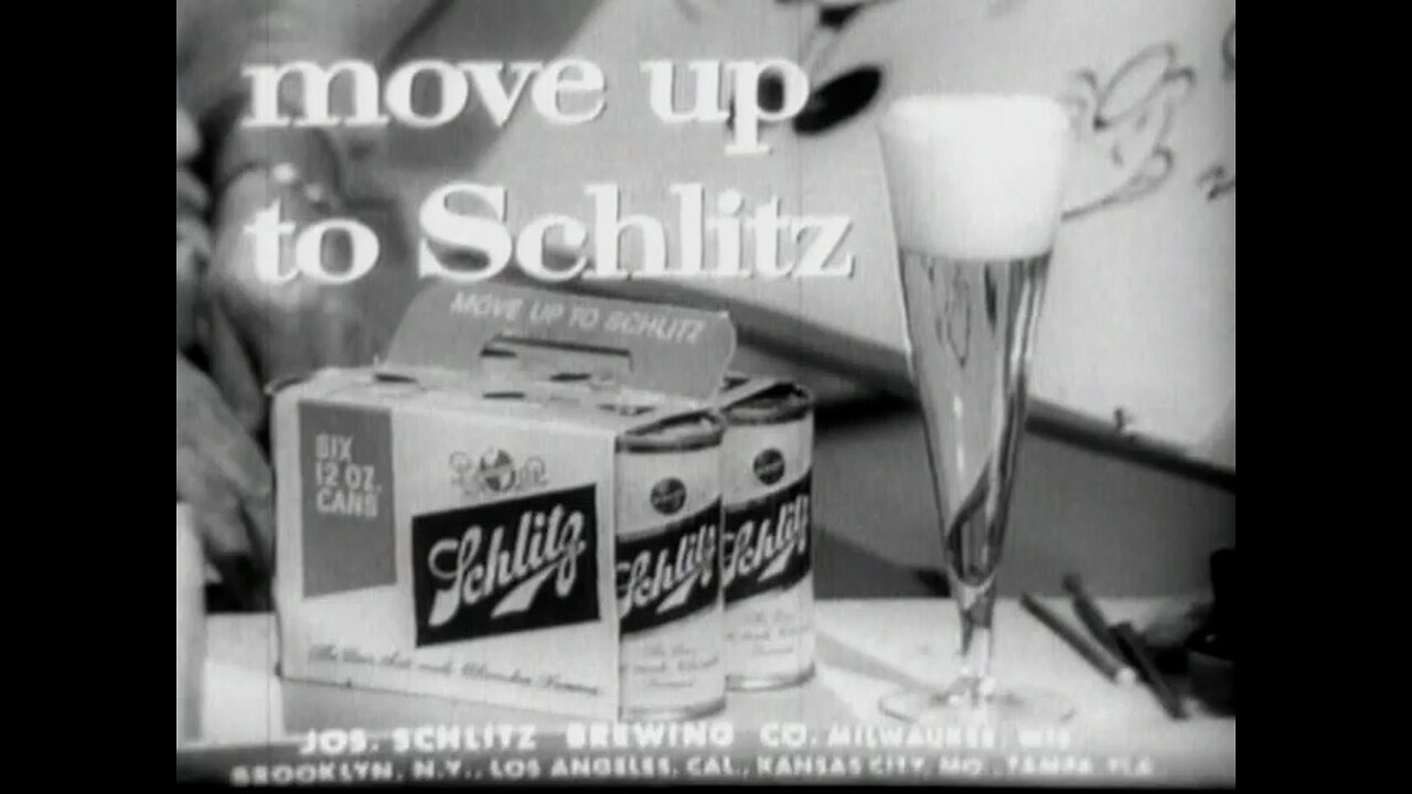 May 25, 1961 - Move Up to Schlitz Beer