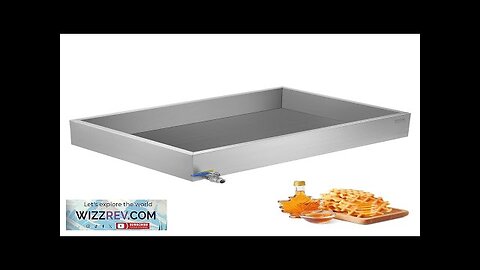 VEVOR Maple Syrup Evaporator Pan 304 Stainless Steel with Valve for Home Review