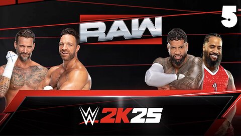 WWE 2K25 Raw October 6th 2025 - Match 5: Trouble In Paradise!