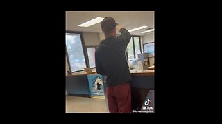 Dad Checks Son Out of School b/c School's Encouraging KIDS PROTEST - says kid on overpass abt got hit by a car