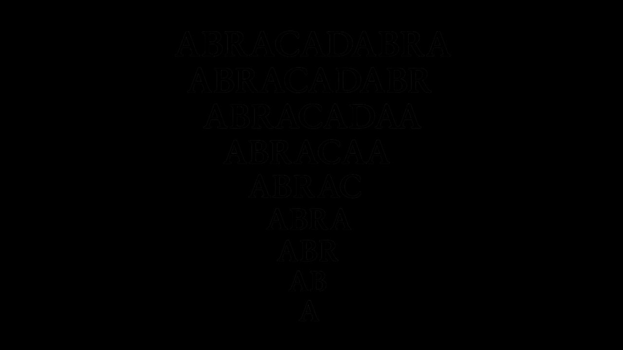 Headless' Magical Mailbag- Abracadabra Symbol & More