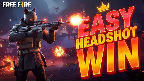 Free Fire Lone Wolf | Easy Headshot Win 💥 | One Tap 1v1 Victory