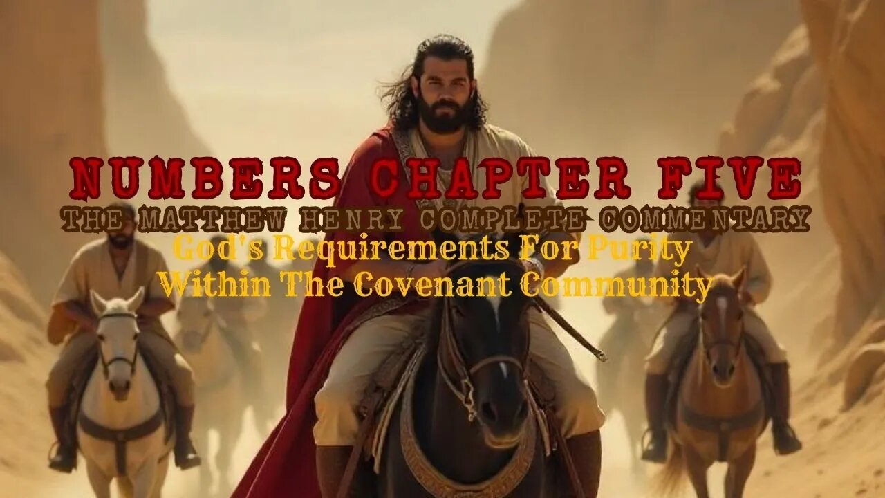 Numbers Chapter 5 The Matthew Henry Complete Commentary