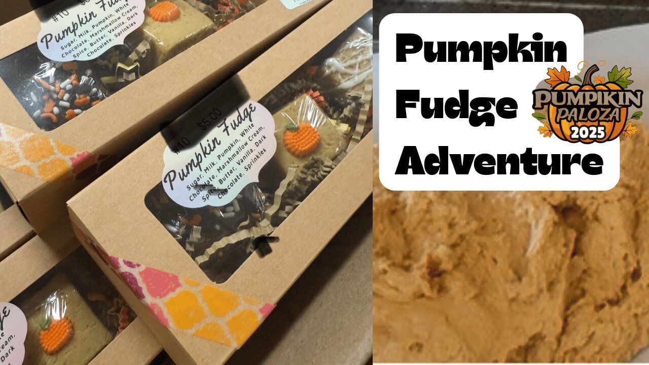Pumpkin Fudge from Scratch 🍂 | A Sweet Fall Adventure! #PumpkinPalooza2025