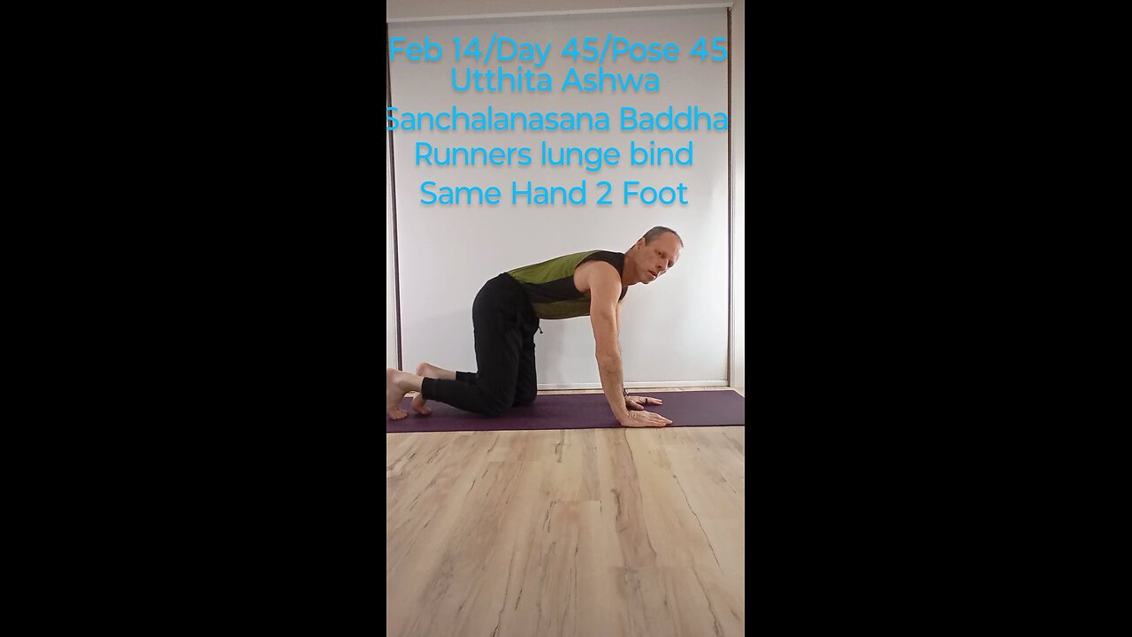 Runnetslungebind / Utthita Ashwa Sanchalanasana