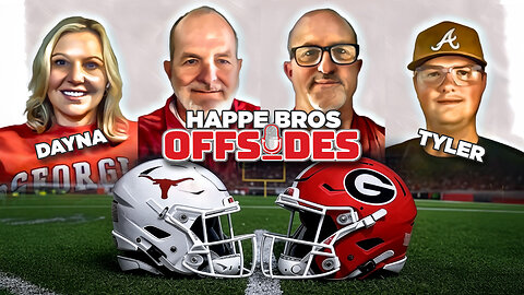 Offsides 11-11-25 #10 TX vs #5 UGA and MORE!