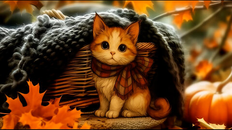 Sunny Afternoon With Ginger | Relaxing Ambience to Calm You Down | Study, Work, Focus