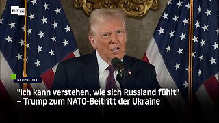 "Ich kann verstehen, wie sich Russland fühlt" – Trump zum NATO-Beitritt der Ukraine