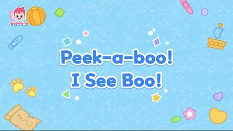 Peek-a-Boo! I See Boo! ㅣBebefinn Playtime | Musical Stories