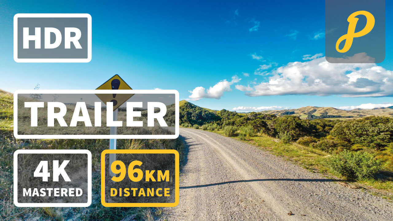 Summer Gravel Bike Ride 212 - Martinborough to Gladstone Loop | 4K TRAILER