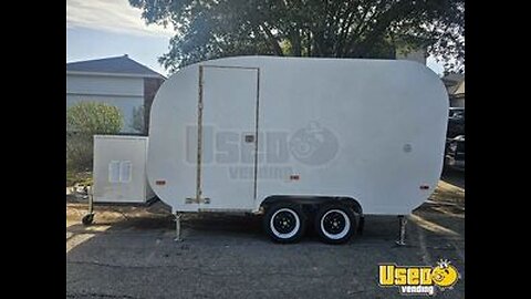 NEW - 2024 7' x 13' Concession Trailer | Mobile Vending Unit for Sale in Texas!