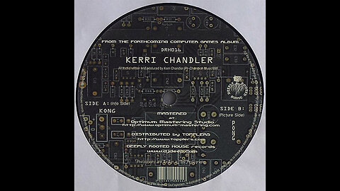 Kerri Chandler: Kong Pong [DRH016] [2008]