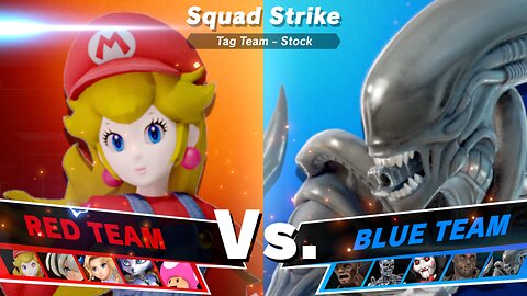 Team Nintendo Girls vs Team Horror Films - SSBU Squad Strike Quickie