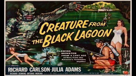 Creature From The Black Lagoon (Movie Trailer) 1954