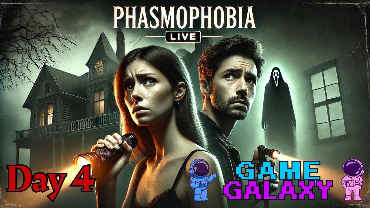 🔴 PHASMOPHOBIA - FIRST TIME - DAY 4