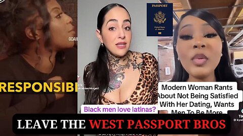 Why Black Men Are Leaving The Communitah Looking for Latinas and Snow Bunnies