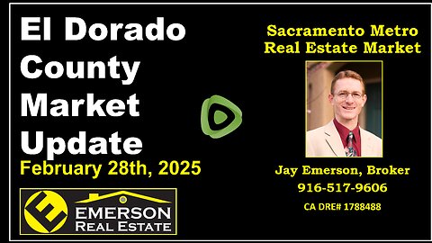 El Dorado County Real Estate Market Update