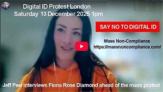 Digital ID Protest London on Saturday 13 December 2025