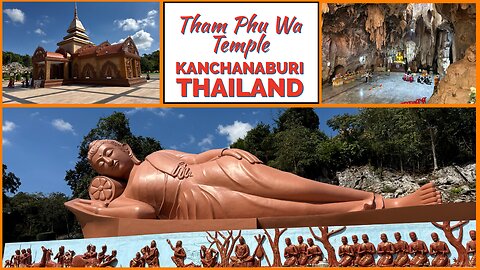 Wat Tham Phu Wa - Cave Temple With Khmer Influences- Kanchanaburi Thailand 2025
