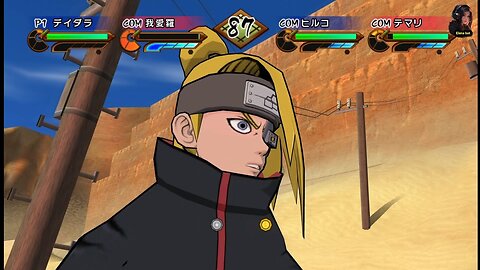 Naruto Shippuuden - Gekitou Ninja Taisen! Special (Deidara story) noob playthrough