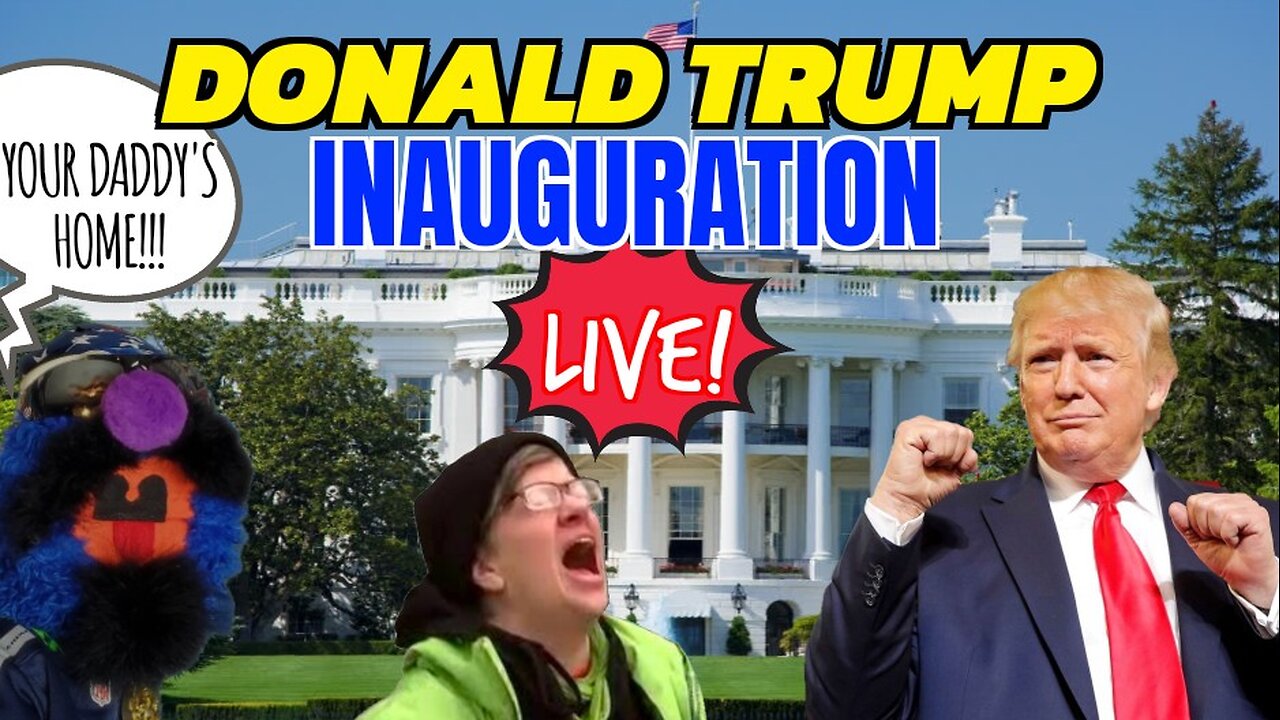 Donald Trump Inauguration 2025 LIVE | Patriotic Puppet Watch Party