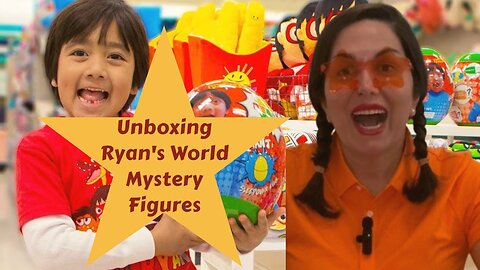 Unboxing Ryan's World Mystery Figures