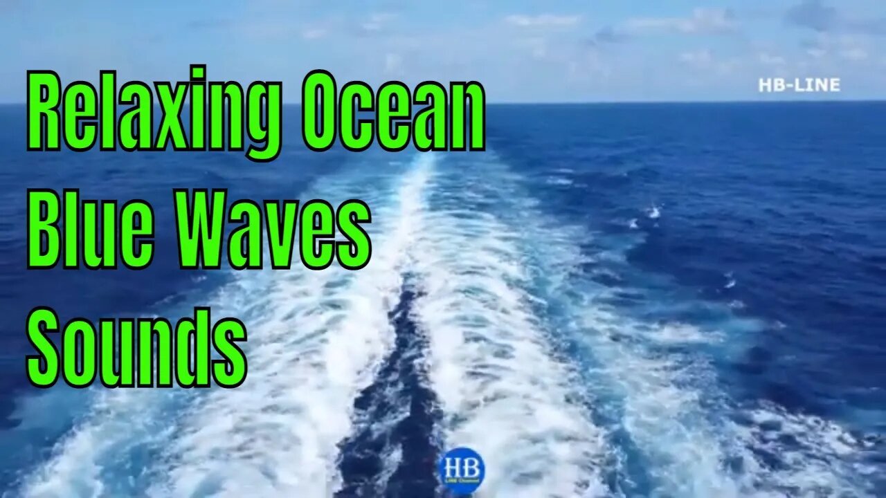 Ocean Waves for Deep Sleep 🌊 | Calming Sea Sounds & Blue Water Relaxation