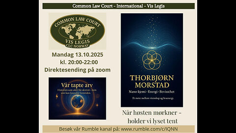 13.10.25: Fri energi og oppfinnelser Thorbjørn Morset om Nano