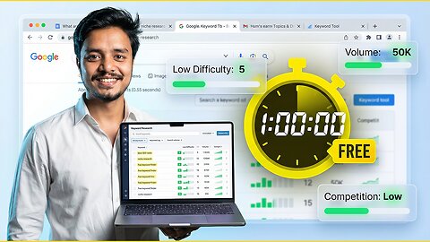 I Found 52 Profitable Keywords in Under 1 Hour (Free Method) 🎯