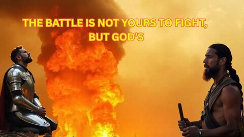 The Battle Is Not Yours but God's