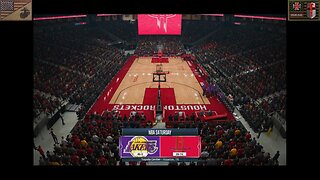 Basket Hoops 2025-2026: Game #47 [Los Angeles Lakers at Houston Rockets]